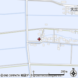 佐賀県佐賀市久保田町大字新田1745周辺の地図