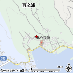 愛媛県宇和島市百之浦1298周辺の地図
