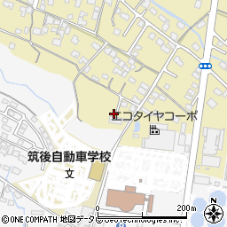 福岡県筑後市熊野810-7周辺の地図