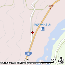 高知県高岡郡四万十町十和川口38周辺の地図