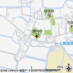 浄円寺周辺の地図