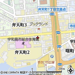 愛媛県宇和島市弁天町2丁目2周辺の地図