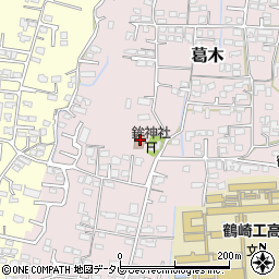 葛木公民館周辺の地図