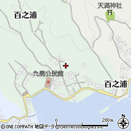 愛媛県宇和島市百之浦1279周辺の地図