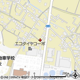福岡県筑後市熊野827-91周辺の地図