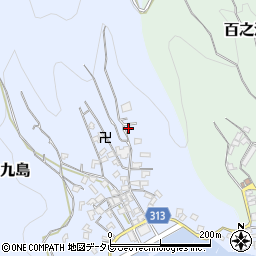 愛媛県宇和島市本九島1516周辺の地図