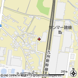福岡県筑後市熊野1782-1周辺の地図