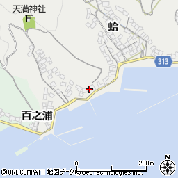 愛媛県宇和島市蛤326周辺の地図