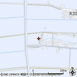 佐賀県佐賀市久保田町大字新田1747周辺の地図