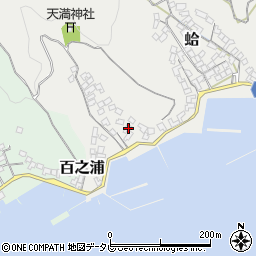 愛媛県宇和島市蛤336周辺の地図