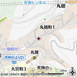 〒798-0037 愛媛県宇和島市丸穂町（丁目）の地図