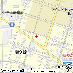 ファミリーマート八女龍ヶ原店周辺の地図