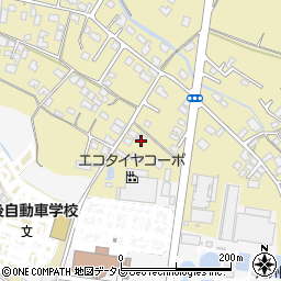 福岡県筑後市熊野827-88周辺の地図