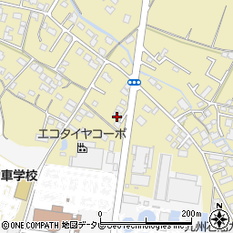 福岡県筑後市熊野827-92周辺の地図