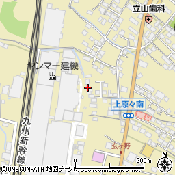 福岡県筑後市熊野1574周辺の地図