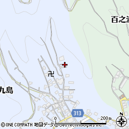 愛媛県宇和島市本九島1509周辺の地図