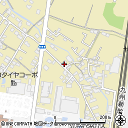 福岡県筑後市熊野873周辺の地図