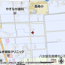 福岡県八女市吉田555周辺の地図