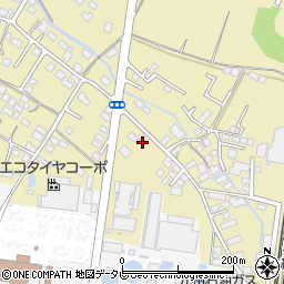 福岡県筑後市熊野827-61周辺の地図