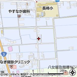 福岡県八女市吉田554周辺の地図