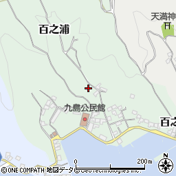 愛媛県宇和島市百之浦1184周辺の地図