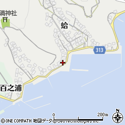 愛媛県宇和島市蛤322周辺の地図