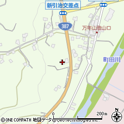 大分県玖珠郡九重町引治682-1周辺の地図