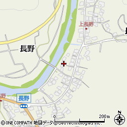 福岡県八女市長野521周辺の地図