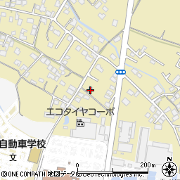 福岡県筑後市熊野827-107周辺の地図