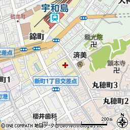 佐渡錻力店周辺の地図