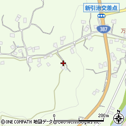 大分県玖珠郡九重町引治713周辺の地図