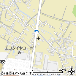 福岡県筑後市熊野827-14周辺の地図