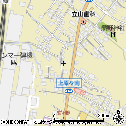 福岡県筑後市熊野1496-2周辺の地図