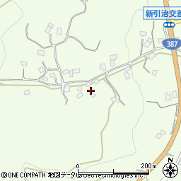 大分県玖珠郡九重町引治705周辺の地図