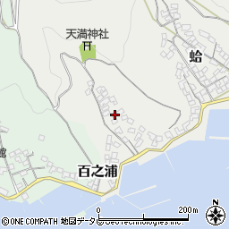 愛媛県宇和島市蛤407周辺の地図