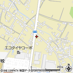 福岡県筑後市熊野827周辺の地図
