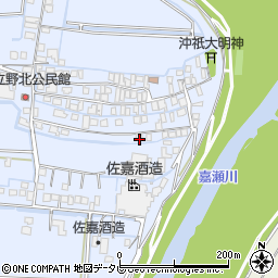 佐賀県佐賀市久保田町大字新田18周辺の地図