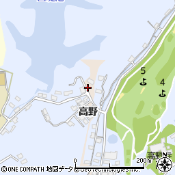佐賀県武雄市高野2381周辺の地図