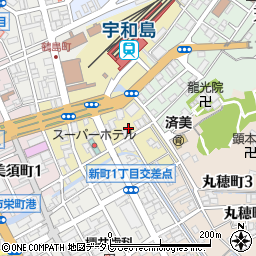 中平酒店周辺の地図