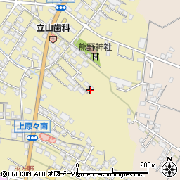 福岡県筑後市熊野1459周辺の地図