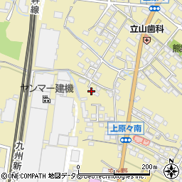 福岡県筑後市熊野1579-12周辺の地図