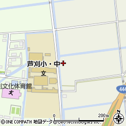 佐賀県小城市芦刈町道免387-2周辺の地図