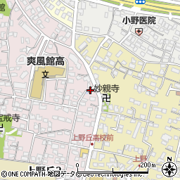 上野丘２公民館周辺の地図