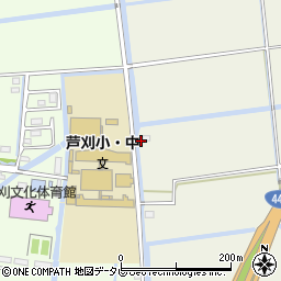 佐賀県小城市芦刈町道免387周辺の地図