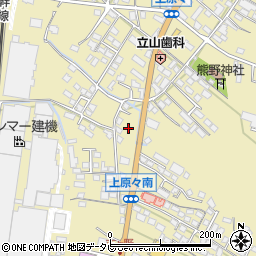 福岡県筑後市熊野1496-1周辺の地図