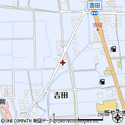 福岡県八女市吉田876周辺の地図
