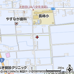 福岡県八女市吉田531周辺の地図