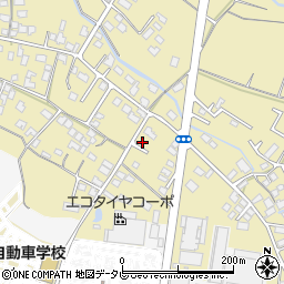 福岡県筑後市熊野827-7周辺の地図