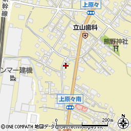 福岡県筑後市熊野1496-9周辺の地図