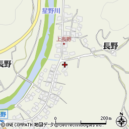 福岡県八女市長野503周辺の地図